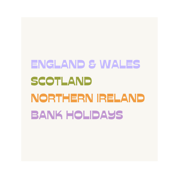 2023 Bank Holidays - United Kingdom