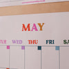this is the year, flexible wall planner, 12 A3 pages hung together or separate, printed on 100% recycled paper in the UK
