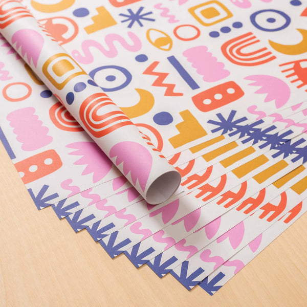 Bright Birthday Wrapping Paper Collection - Wrapping Paper Sets