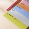 A5 recycled paper planner pad desk pad.