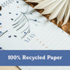 !00% recycled paper undated calendar UK